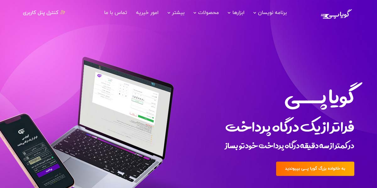 درگاه پرداخت گویا پی