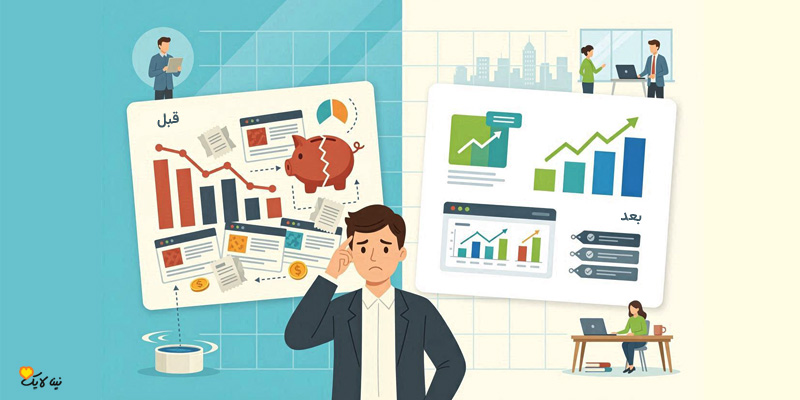 اشتباهات رایج در تبلیغات ایتا، نمایش خطاهای رایج در انتخاب تبلیغات ایتا مانند انتخاب روش اشتباه و هدررفت بودجه